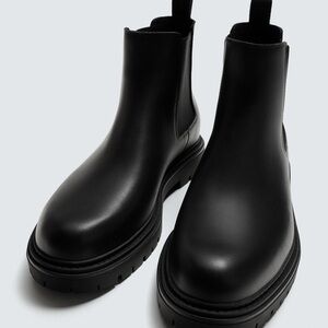 Zara black Ankle Boots